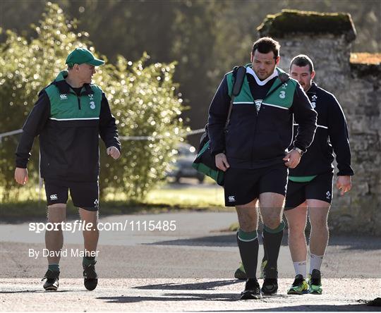 Ireland Rugby Squad Training