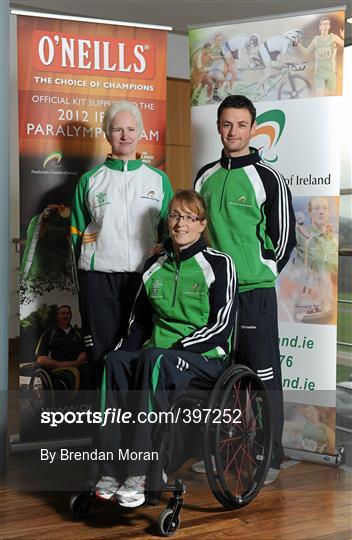 Paralympic Council of Ireland Announces O'Neills as the Official Kit Supplier to the 2012 Irish Paralympic Team