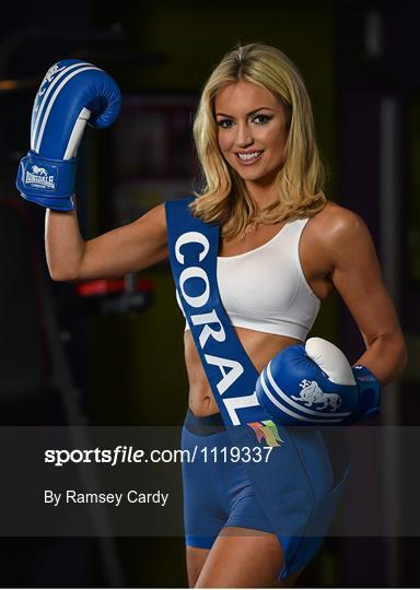 Rosanna Davison lands a Punch ahead of McGregor Fight with Coral