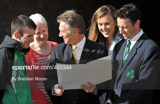 Irish Sports Council High Performance Grants 2010