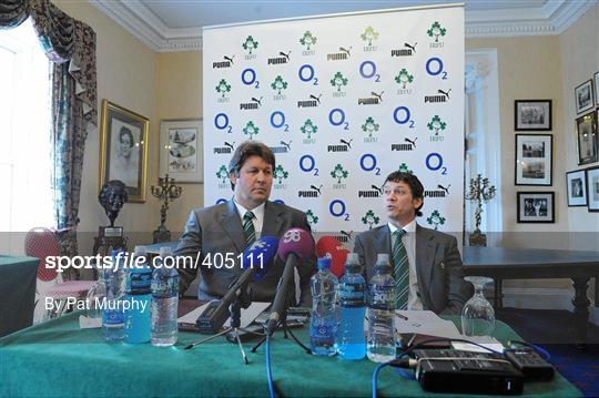 Ireland Rugby Squad Press Conference - Thurs 25th Feb