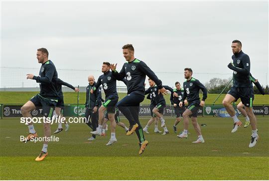 Republic of Ireland Squad Training