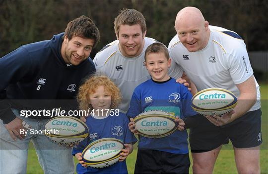 Centra Rugby Summer Camps Launch with Bernard Jackman, Sean O’Brien and Kevin McLoughlin