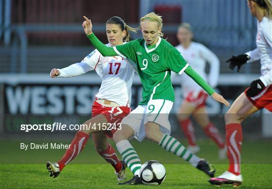 Republic of Ireland v Switzerland - 2011 FIFA Women's World Cup Qualifier