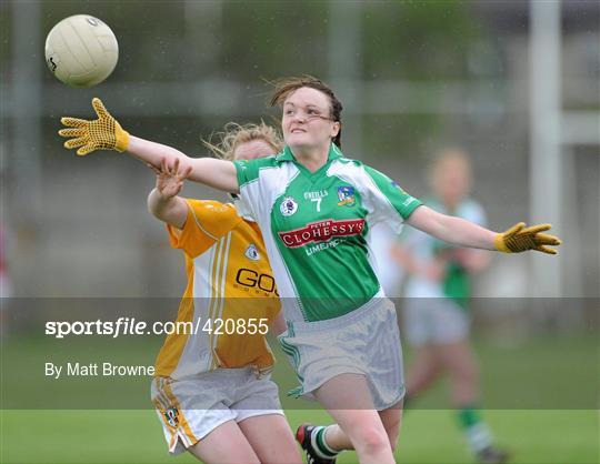 Antrim v Limerick - Bord Gais Energy Ladies National Football League Division 4 Semi-Final