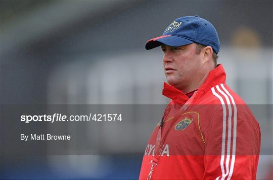 Munster Rugby Squad Training - Wednesday 28th April