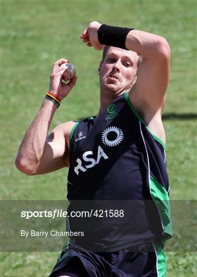 Ireland Cricket Squad Training ahead of the 2010 Twenty20 Cricket World Cup