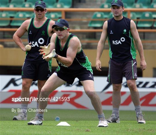 Ireland Cricket Squad Training ahead of the 2010 Twenty20 Cricket World Cup