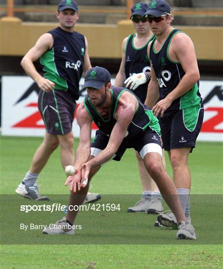 Ireland Cricket Squad Training ahead of the 2010 Twenty20 Cricket World Cup