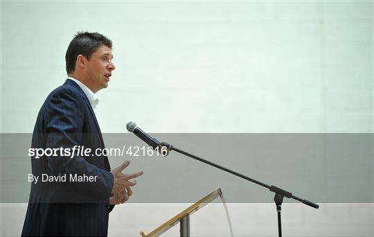 Sporting Fingal Community Trust Sports Conditioning Programme Launch with Niall Quinn