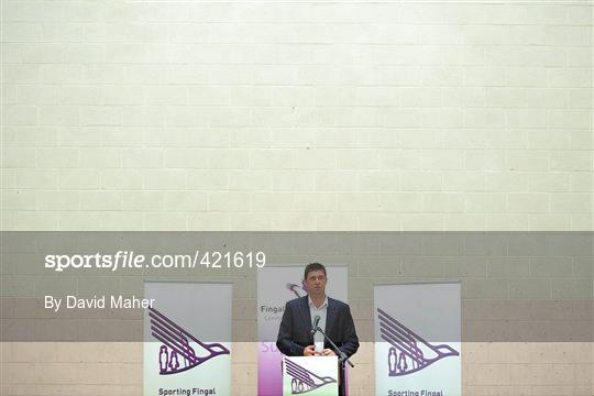 Sporting Fingal Community Trust Sports Conditioning Programme Launch with Niall Quinn