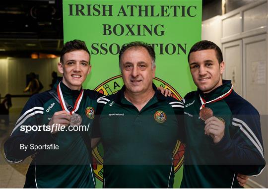 Team Ireland return from the European Olympic Qualifiers