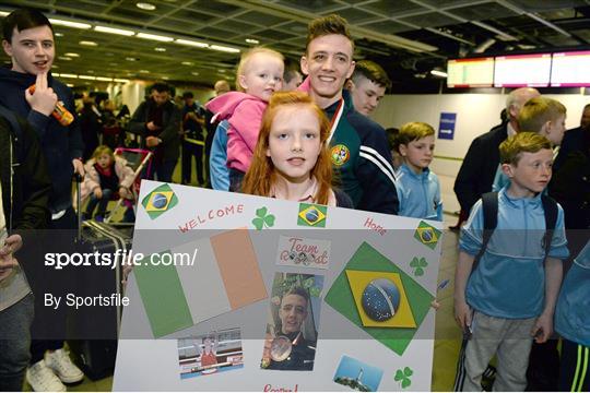 Team Ireland return from the European Olympic Qualifiers