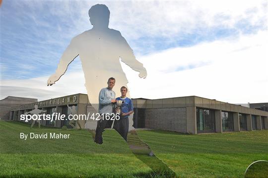 FAI Umbro Intermediate Cup Final Captain Photocall