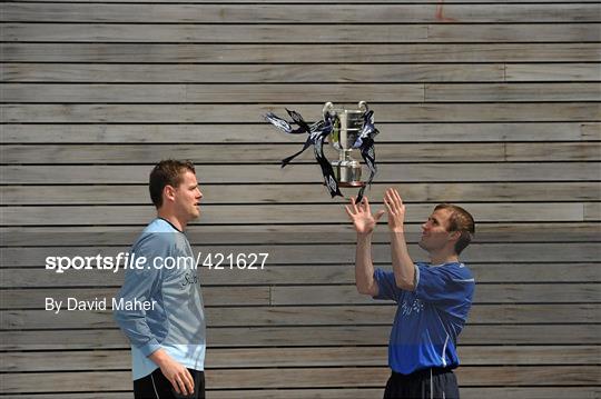 FAI Umbro Intermediate Cup Final Captain Photocall