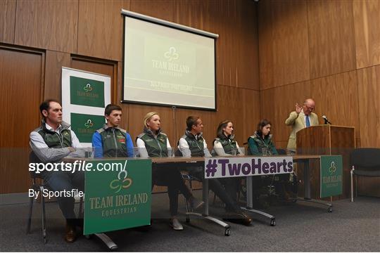 Rio 2016 - Team Ireland Equestrian Media Day