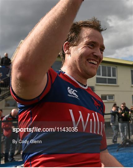 Clontarf v UCD - Ulster Bank League Division 1A semi-final