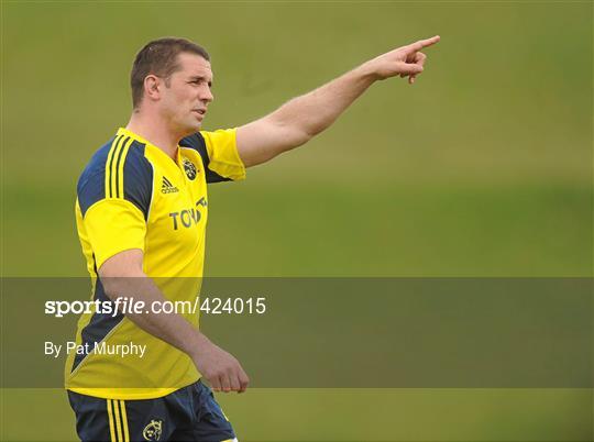 Munster Rugby Squad Training - Tuesday 11th May