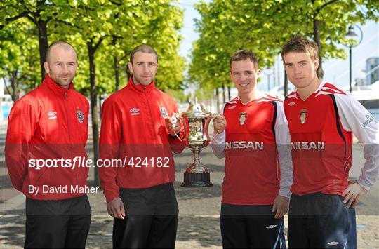 Setanta Sports Cup Final Photocall with St. Patrick’s Athletic and Bohemian FC