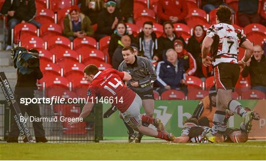 Munster v Edinburgh - Guinness PRO12 Round 21