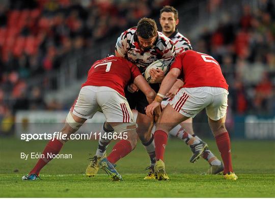 Munster v Edinburgh - Guinness PRO12 Round 21