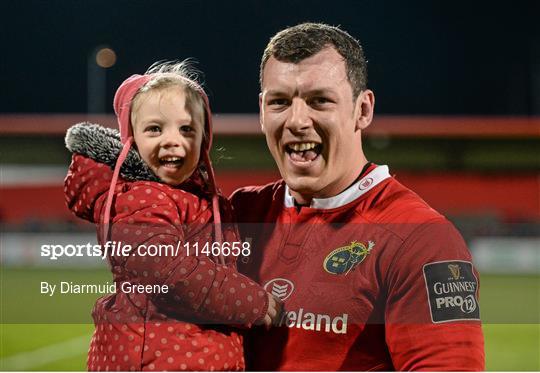 Munster v Edinburgh - Guinness PRO12 Round 21