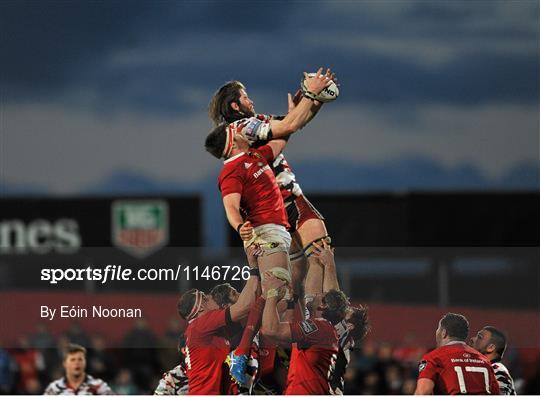 Munster v Edinburgh - Guinness PRO12 Round 21