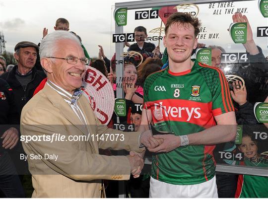 EirGrid Man of the Match at Cork v Mayo - EirGrid GAA Football Under 21 All-Ireland Championship Final