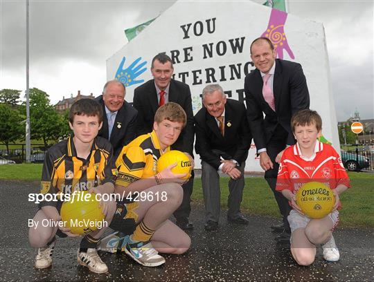 Launch of Féile Peil na nÓg, sponsored by Coca Cola