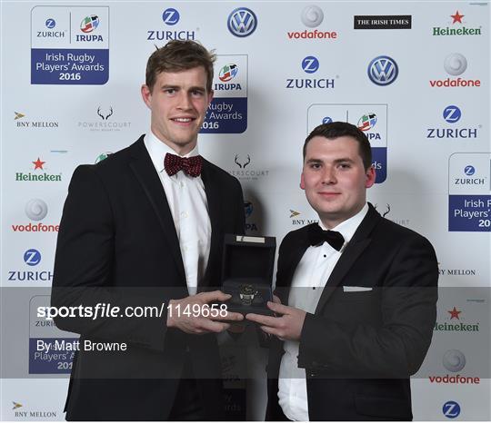 Zurich IRUPA Rugby Player Awards 2016