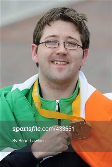 Paralympic Athlete Padraic Moran wins Gold in World Boccia