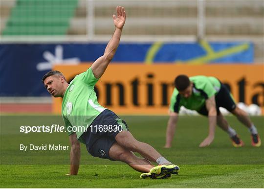 Republic of Ireland Squad Training at UEFA Euro 2016