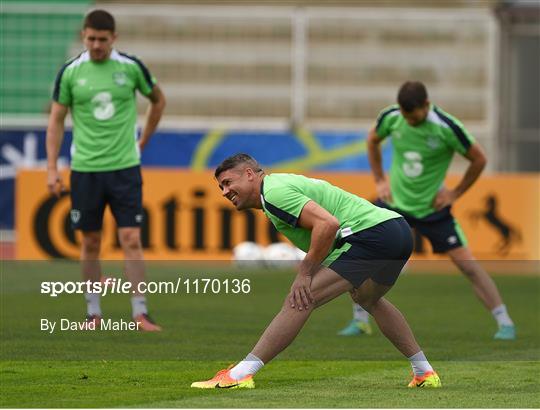 Republic of Ireland Squad Training at UEFA Euro 2016