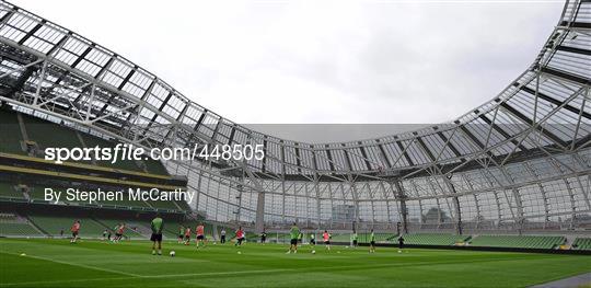 Squad Training ahead of Airtricity Challenge