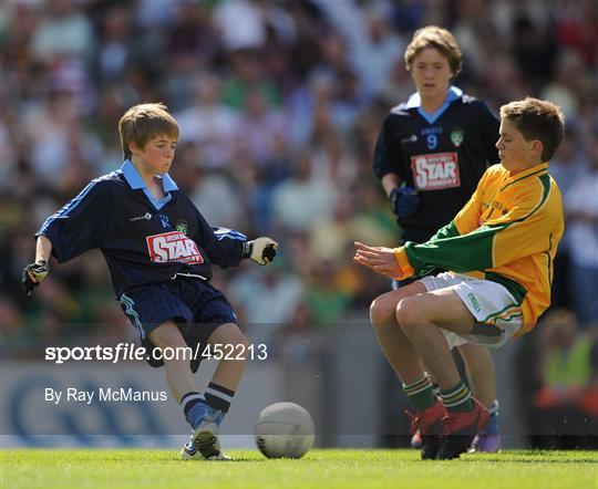 Half-time Go Games during Leinster GAA Football Semi-Finals