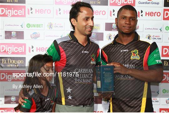 St Kitts & Nevis Patriots v St Lucia Zouks - Hero Caribbean Premier League (CPL) – Match 6