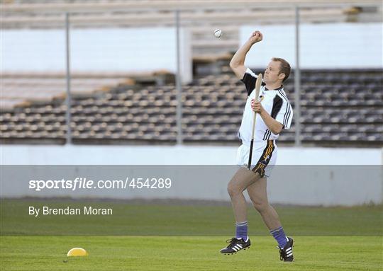 Kilkenny squad training ahead of GAA Hurling All-Ireland Senior Championship Final 2010