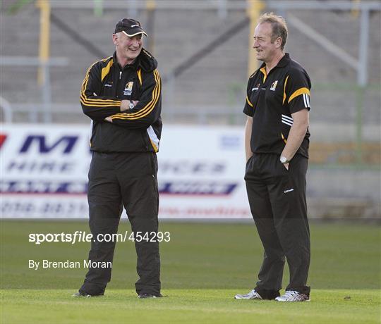 Kilkenny squad training ahead of GAA Hurling All-Ireland Senior Championship Final 2010