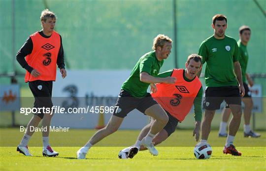 Republic of Ireland Squad Training - Monday 30th August