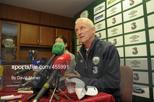 Republic of Ireland Press Conference - Monday 30th August