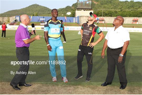 St Lucia Zouks v St Kitts and Nevis Patriots - Hero Caribbean Premier League