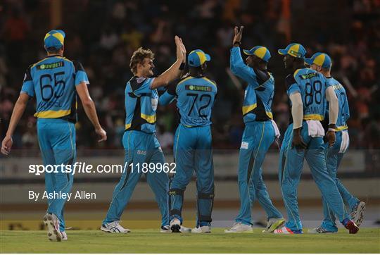 St Lucia Zouks v St Kitts and Nevis Patriots - Hero Caribbean Premier League