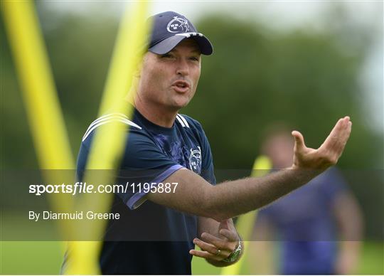 Munster Rugby Squad Training