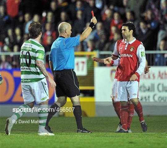 St Patrick's Athletic v Shamrock Rovers - FAI Ford Cup Semi-Final Replay