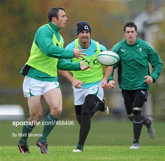 Ireland Rugby Squad Training - Friday 29th October