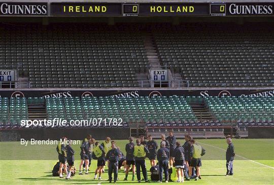 Republic of Ireland Training Session