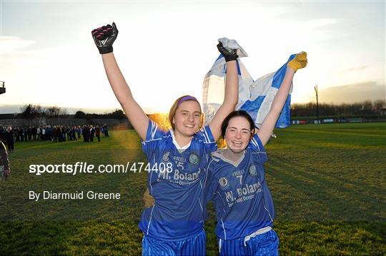 West Clare Gaels, Clare v St Conleth's, Laois - Tesco All-Ireland Intermediate Ladies Football Club Championship Final