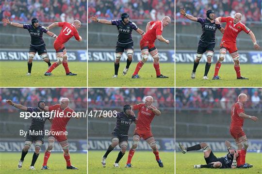 Munster v Ospreys - Heineken Cup Pool 3 - Round 3