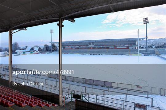 General Views of a Snow Covered Ravenhill Park, Belfast