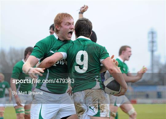 Ireland v England - FIRA Under-18 Championnat d'Europe Qualifier